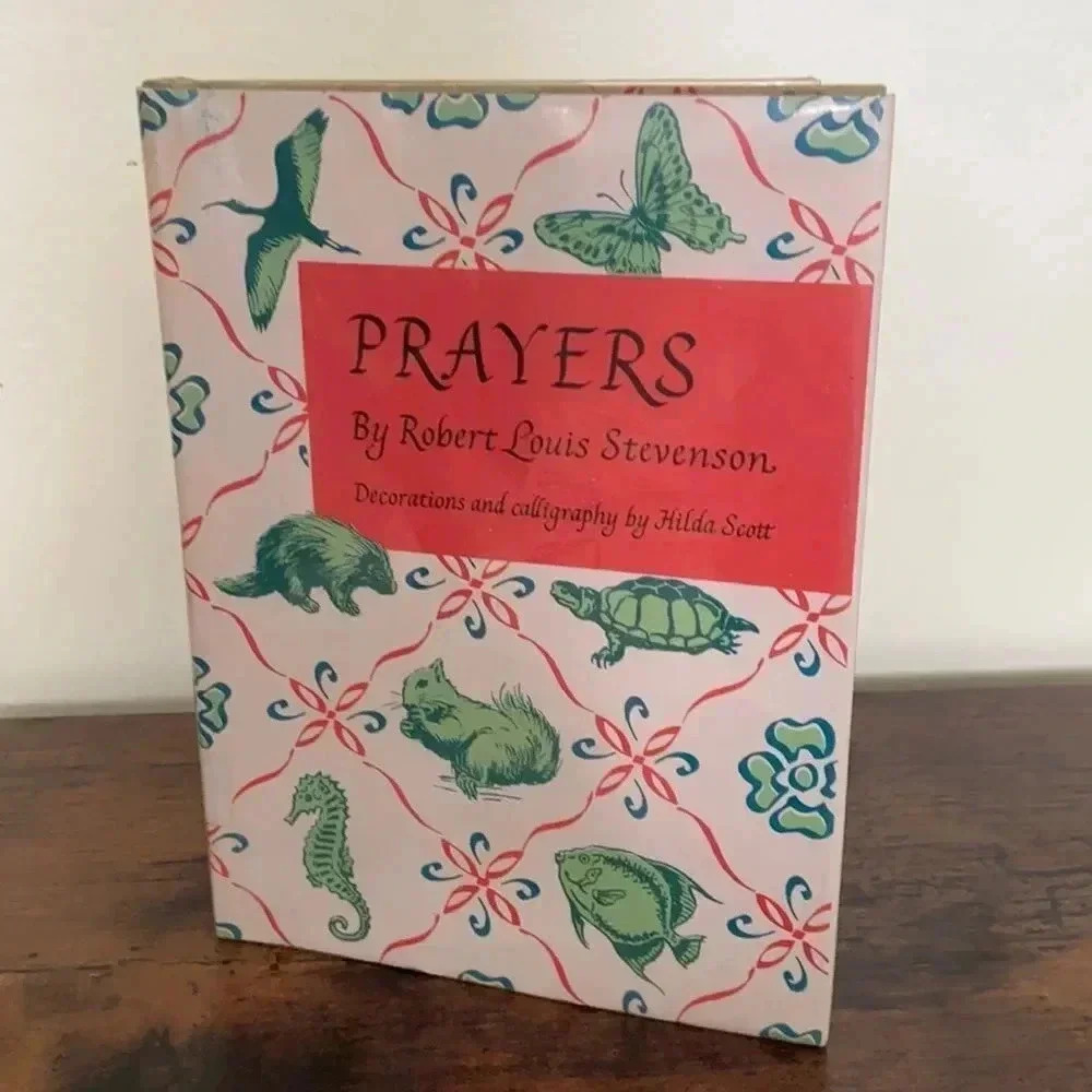 First edition Robert Louis Stevenson book “Prayers”